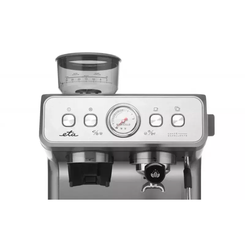 Cafetera de espresso ETA BARICELO 1550W, 15 bar, semiautomática, acero inoxidable