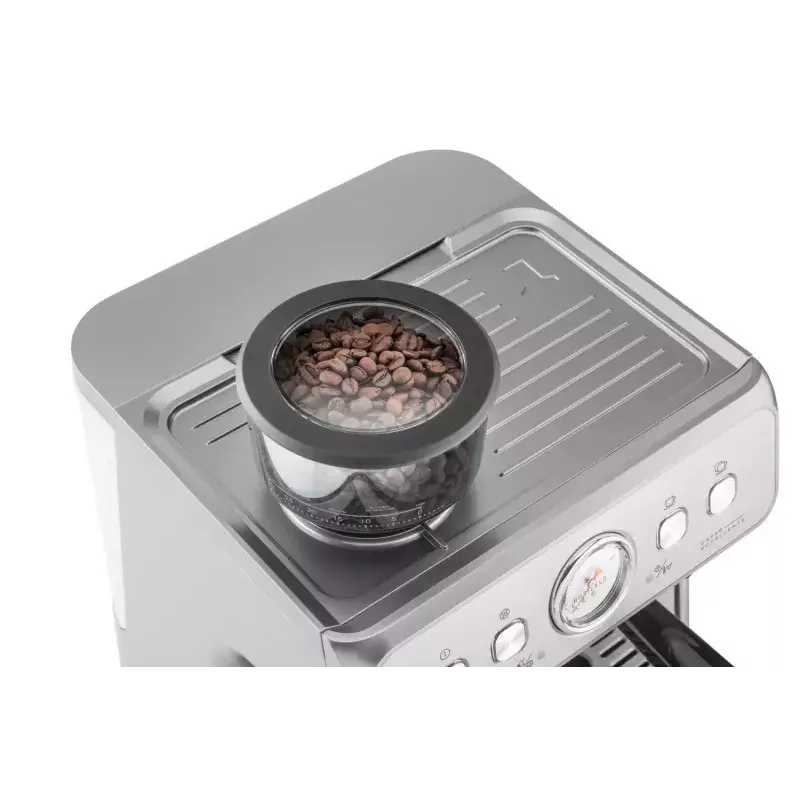 Cafetera de espresso ETA BARICELO 1550W, 15 bar, semiautomática, acero inoxidable