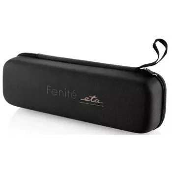Cepillo de aire caliente ETA Fenité Airflow 1300 W, revestimiento cerámico, 3 niveles de calor, cable 1,7 m, Negro/Rosa