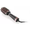 Cepillo de aire caliente ETA Fenité Airflow 1300 W, revestimiento cerámico, 3 niveles de calor, cable 1,7 m, Negro/Rosa