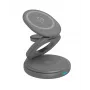ICY BOX IB-SH101-CH Auriculares, smartphone, smartwatch antracita, gris carga rápida uso en interiores