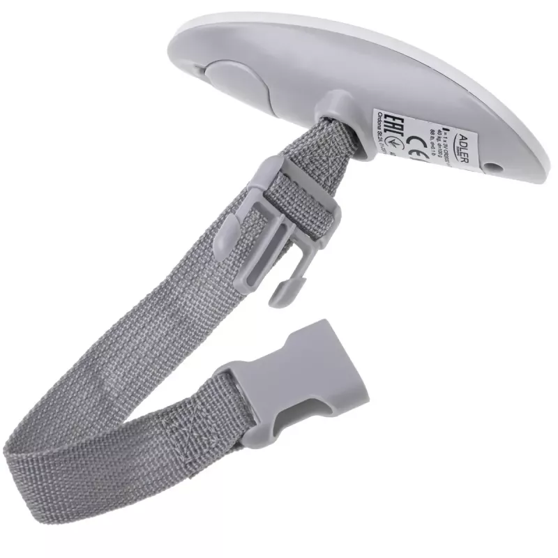 Báscula de equipaje Adler AD 8189 – máx. 40 kg, precisión 100 g, blanca