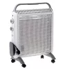 Convector eléctrico Adler AD 7750, 2000 W, 2 niveles de potencia, IP24, blanco