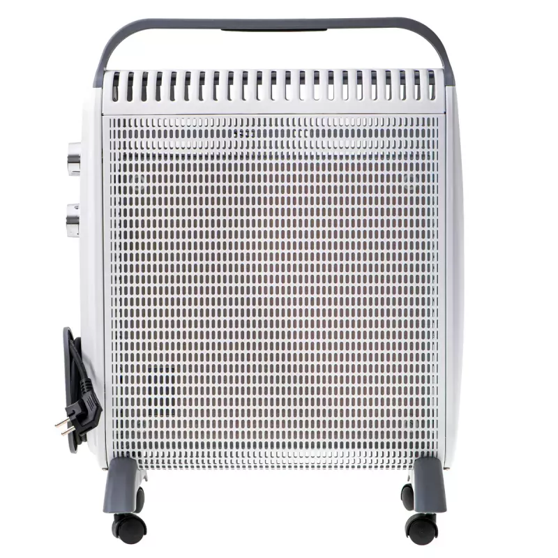 Convector eléctrico Adler AD 7750, 2000 W, 2 niveles de potencia, IP24, blanco