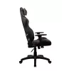 Silla gaming Arozzi Avanti SoftFabric marrón — tapizado de tela, diseño ergonómico, ajustable en altura e inclinable