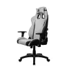 Silla gaming arozzi Avanti SoftFabric gris claro – ergonómica con respaldo alto, tapizado de tela, reposabrazos ajustables, ajuste de inclinación y altura