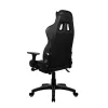 Silla gaming arozzi Avanti SoftFabric Pure negra — ergonómica, respaldo alto, reposabrazos ajustables, función basculante inclinable