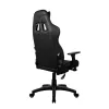 Silla gaming arozzi Avanti SoftFabric Pure negra — ergonómica, respaldo alto, reposabrazos ajustables, función basculante inclinable