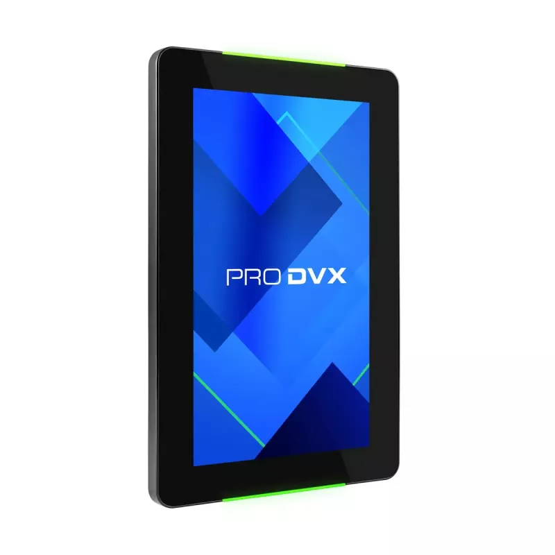 ProDVX APPC-7XPLN Panel PC de 7 pulgadas con Android 12, pantalla táctil capacitiva proyectada de 10 puntos, 240 cd/m², LPDDR4, Wi-Fi, 24/7