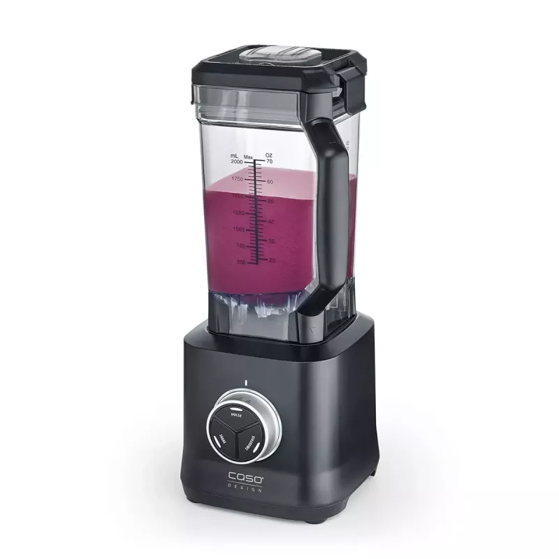 Batidora de vaso Caso Power Blender B 2000 — 2000 W, vaso Tritan de 2 L, triturado de hielo