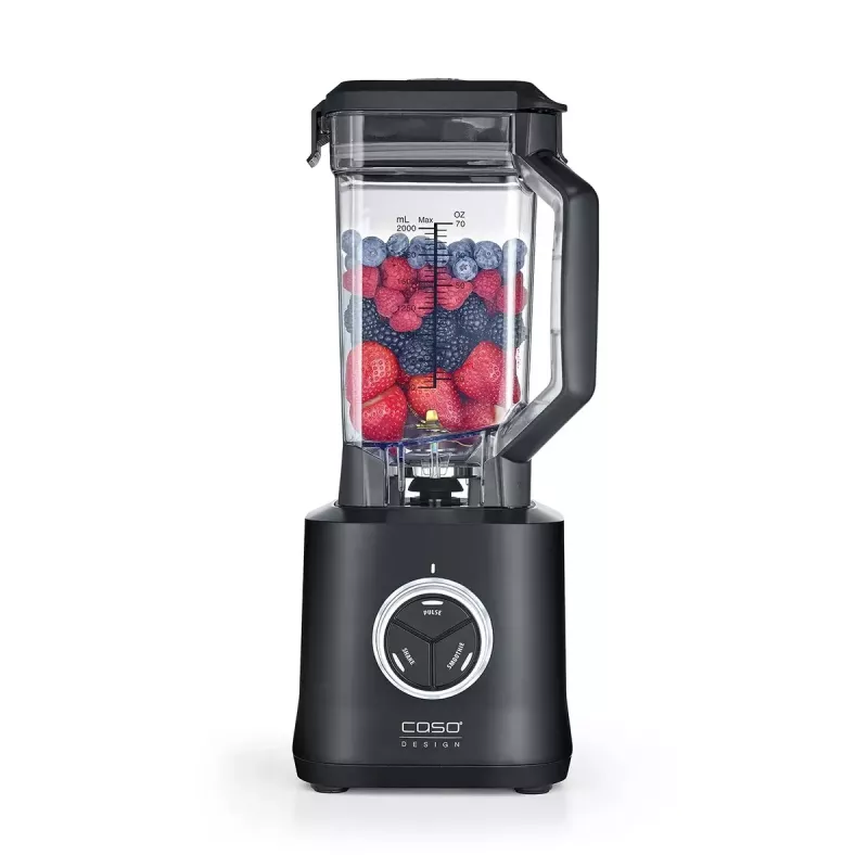 Batidora de vaso Caso Power Blender B 2000 — 2000 W, vaso Tritan de 2 L, triturado de hielo