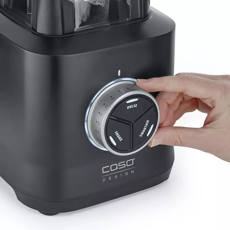 Batidora de vaso Caso Power Blender B 2000 — 2000 W, vaso Tritan de 2 L, triturado de hielo