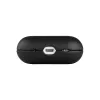 Funda protectora de piel FIXED FIXLPM-999-BK para auriculares con compatibilidad MagSafe, negra