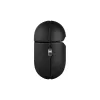 Funda protectora de piel FIXED FIXLPM-999-BK para auriculares con compatibilidad MagSafe, negra