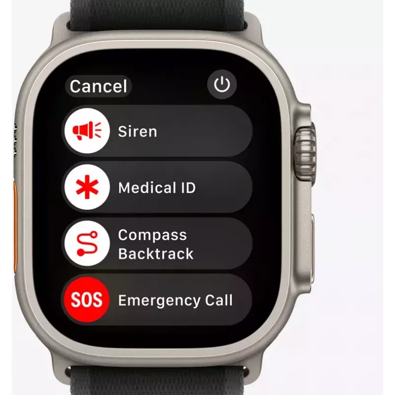 Smartwatch Apple Watch Ultra 2 GPS + Cellular 49 mm caja de titanio natural con correa Alpine Loop Tan, mediana