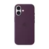 APPLE Funda de silicona Apple con MagSafe iPhone 16 ciruela