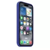 APPLE Funda de silicona Apple con MagSafe iPhone 16 ultramarino