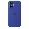 APPLE Funda de silicona Apple con MagSafe iPhone 16 ultramarino