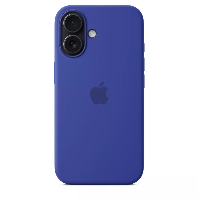 APPLE Funda de silicona Apple con MagSafe iPhone 16 ultramarino