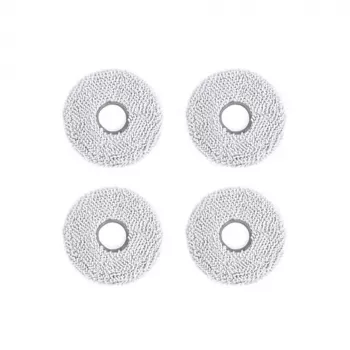 Set de mopas para robot aspirador Ecovacs DCC040047, lavables grises, 4 uds.