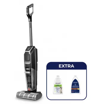 Aspirador vertical Bissell CrossWave OmniForce Edge Select batería en seco y húmedo politetrafluoroetileno (PTFE) sin bolsa 0 L 22 W negro, gris