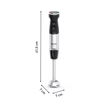 Batidora de mano Tefal Quickchef+ HB671830 1000 W negra, acero inoxidable