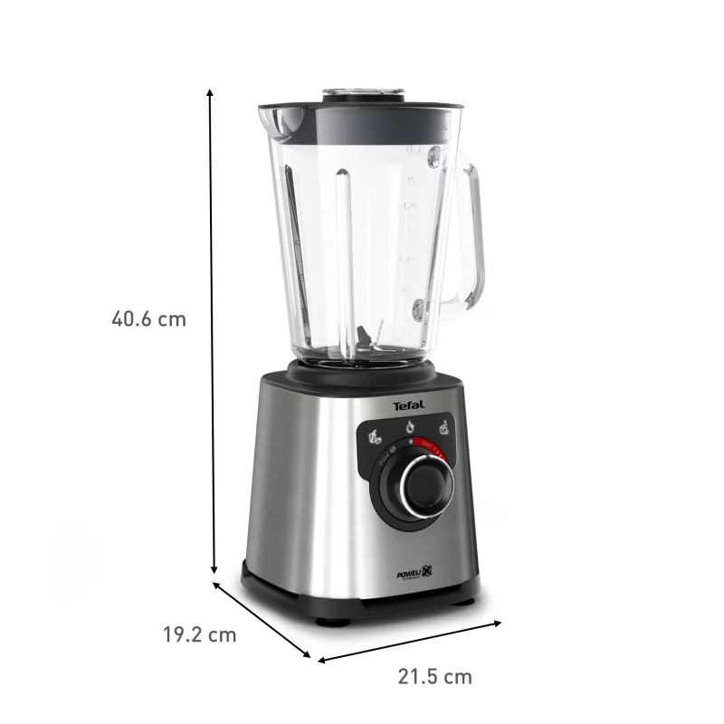 Batidora de vaso Tefal Perfectmix+ BL871D 1,5 L 1200 W acero inoxidable, gris