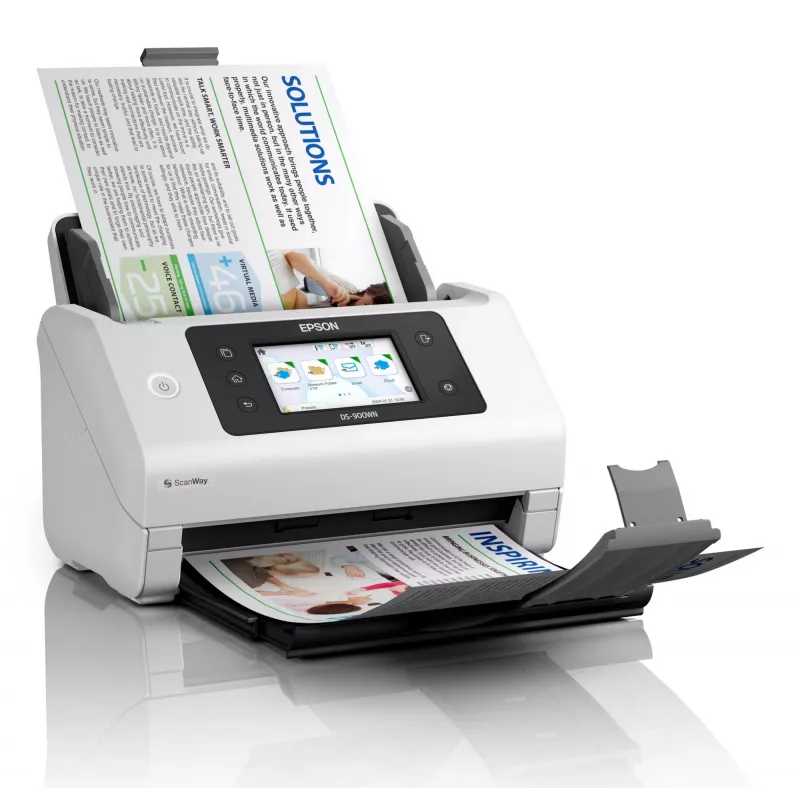 Escáner de alimentación Epson WorkForce DS-900WN 600 x 600 DPI A4 blanco