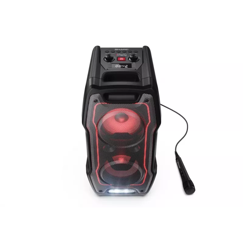 Altavoz portátil/fiesta Sharp PS-931 negro 180 W