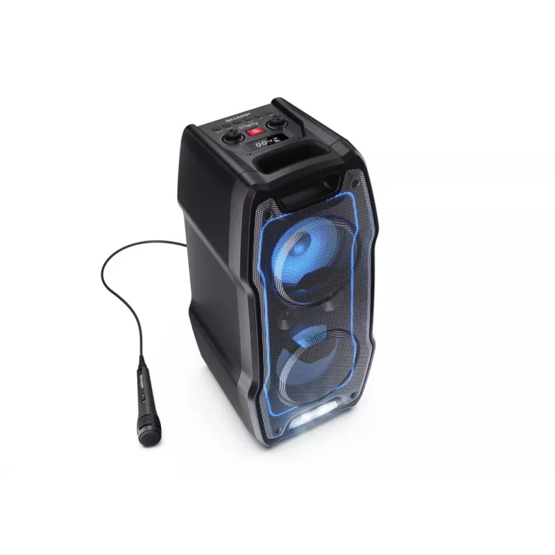 Altavoz portátil/fiesta Sharp PS-931 negro 180 W