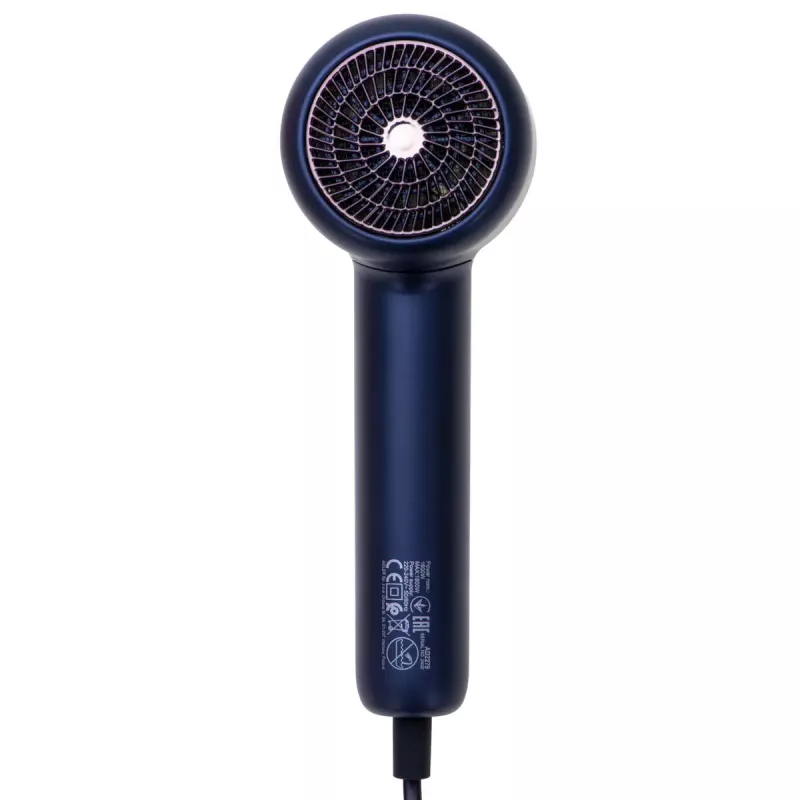Secador de pelo Adler AD 2279b 1800W, 2 ajustes de temperatura, 2 velocidades, función de iones, azul