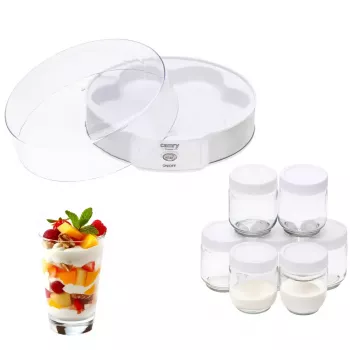 Yogurtera Camry CR 4519 — yogurtera eléctrica, capacidad 1 L, 20 W