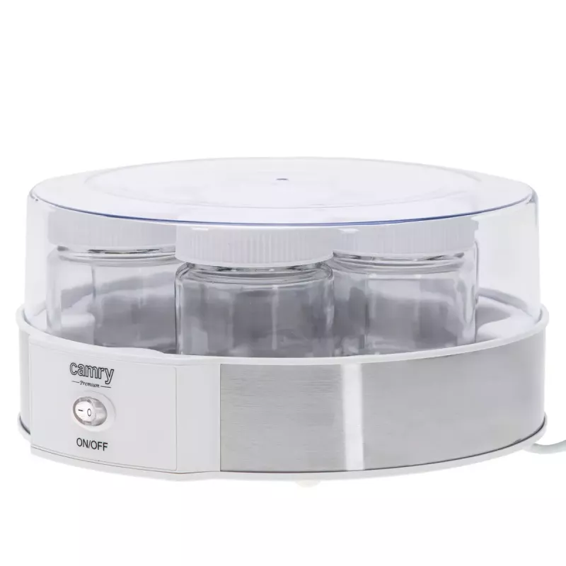 Yogurtera Camry CR 4519 — yogurtera eléctrica, capacidad 1 L, 20 W