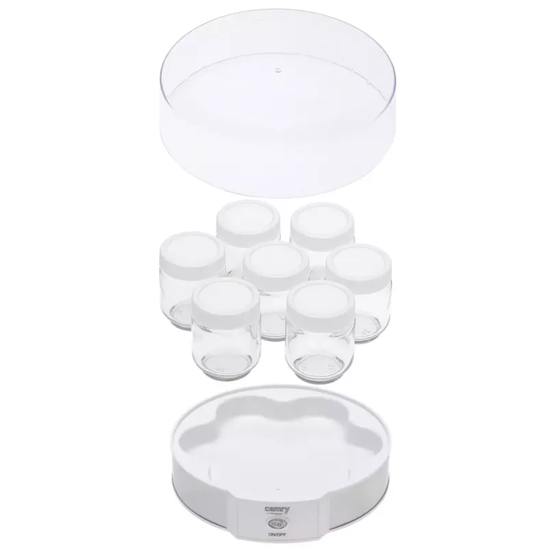 Yogurtera Camry CR 4519 — yogurtera eléctrica, capacidad 1 L, 20 W