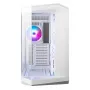 Caja de PC MSI MAG PANO 100R PZ Midi-Tower blanca — ATX, GPU 380 mm, disipador de CPU 166 mm, 8 ranuras de expansión, 3×2,5 inch + 2×3,5 inch, USB-A×2, USB-C×1