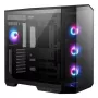 Caja de PC MSI MAG PANO 100R PZ Midi-Tower negra, cristal templado, compatible con ATX/microATX, 482×290×519 mm
