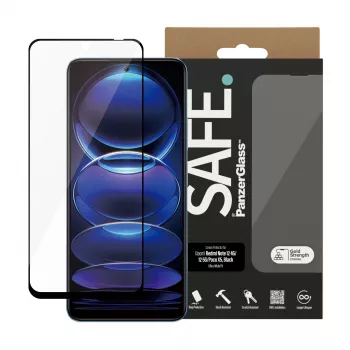 Protector de pantalla PanzerGlass SAFE. by ® para Xiaomi Redmi Note 12 5G | 12 4G | Poco X5 | Ultra-Wide Fit