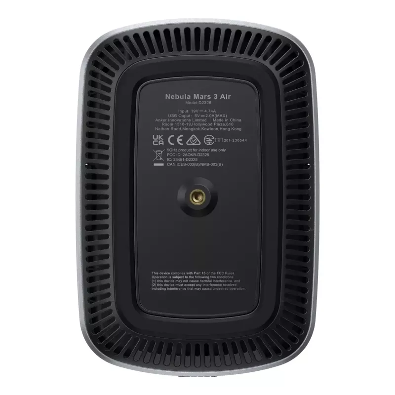 Proyector Anker Nebula Mars 3 Air 400 lúmenes ANSI DLP 1080p gris