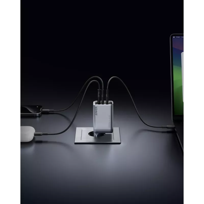 Cargador de dispositivos móviles Anker A2688341 universal negro AC interior 110–240 V 1 USB 2.0 2 USB-C