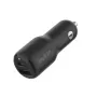 Cargador Belkin CCB005btBK Interior Mechero Carga rápida Negro