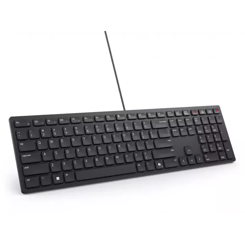 DELL KB525C Teclado de oficina USB QWERTY US International, negro