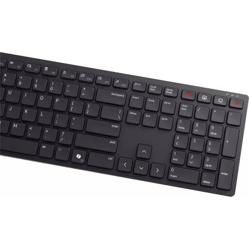 DELL KB525C Teclado de oficina USB QWERTY US International, negro
