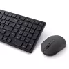 DELL KM555 Teclado silencioso Ratón incluido Universal RF Wireless + Bluetooth QWERTY US International Negro