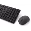 DELL KM555 Teclado silencioso Ratón incluido Universal RF Wireless + Bluetooth QWERTY US International Negro