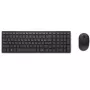 DELL KM555 Teclado silencioso Ratón incluido Universal RF Wireless + Bluetooth QWERTY US International Negro