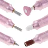 Set de taladros de manicura y pedicura Adler AD 2181 - 5 niveles de potencia, rosa