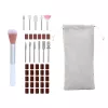 Set de taladros de manicura y pedicura Adler AD 2181 - 5 niveles de potencia, rosa