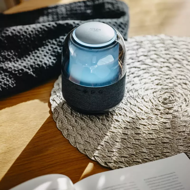 Altavoz Bluetooth portátil Adler AD 1904, 8W de potencia, audio inalámbrico compacto