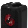 Altavoz portátil Adler AD 1903, 2×5 W, Bluetooth, radio FM, LED, batería de 1500 mAh, AUX, USB, negro