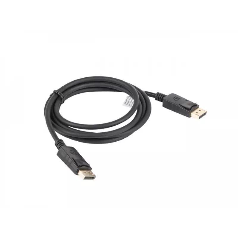 Cable DisplayPort M/M LANBERG 19 pines V1.2 4k 1,8 m negro